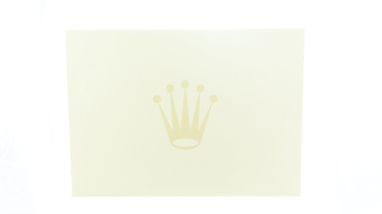 ROLEX PRESENTATION BOX, Inner and outer box with white sleeve, for Rolex platinum models, large (1 of 5)