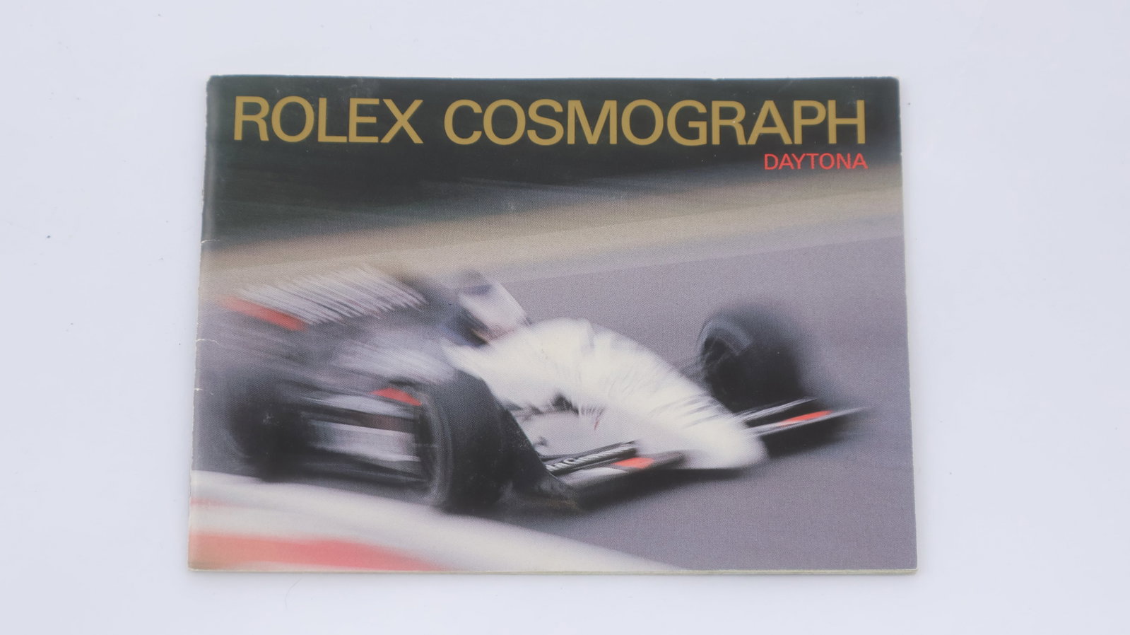 Rare Rolex Cosmograph Daytona Race Car Booklet from 1990 (1 of 3)