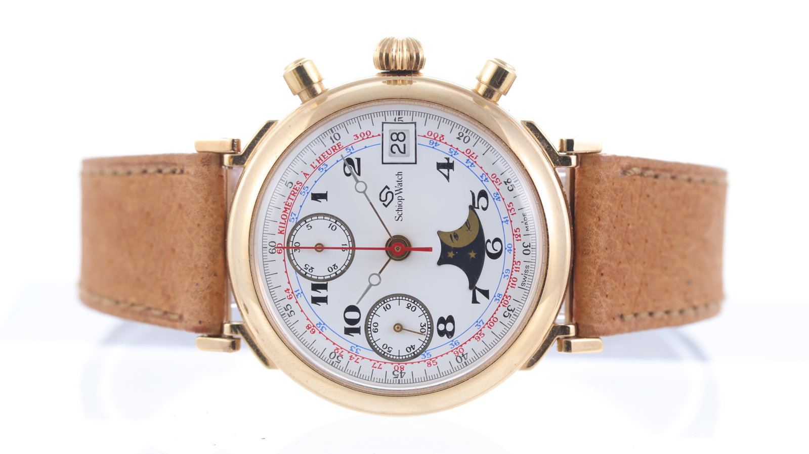Schiop Chronograph Manual Wind with Box (1 of 5)