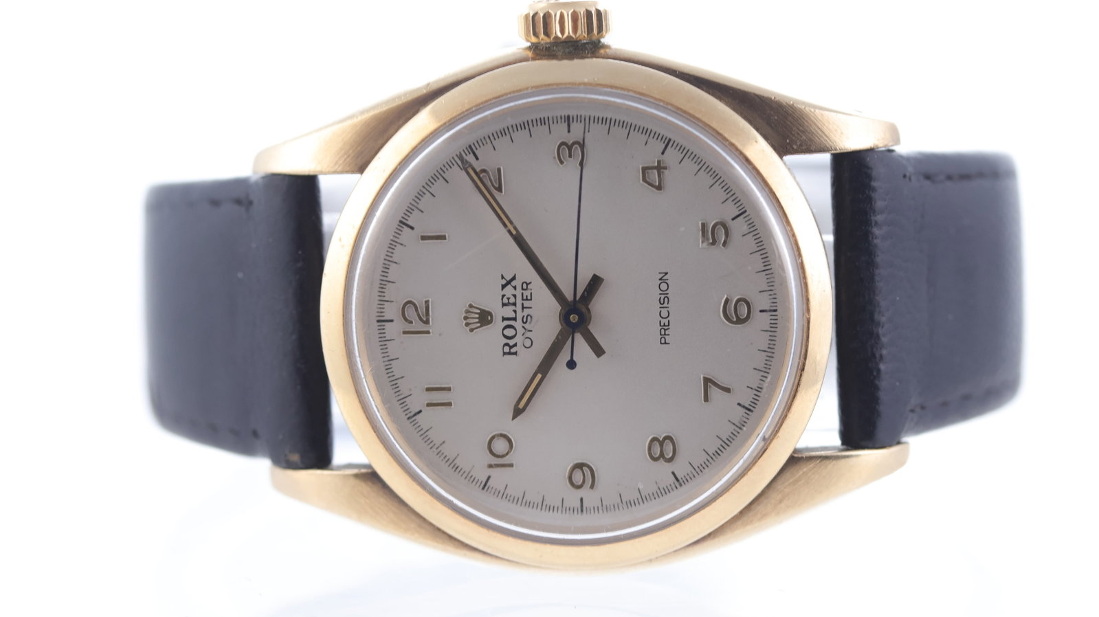 Vintage Rolex Oyster Precision 9ct Gold Manual Wind Ref 6422 Circa 1955 (1 of 5)