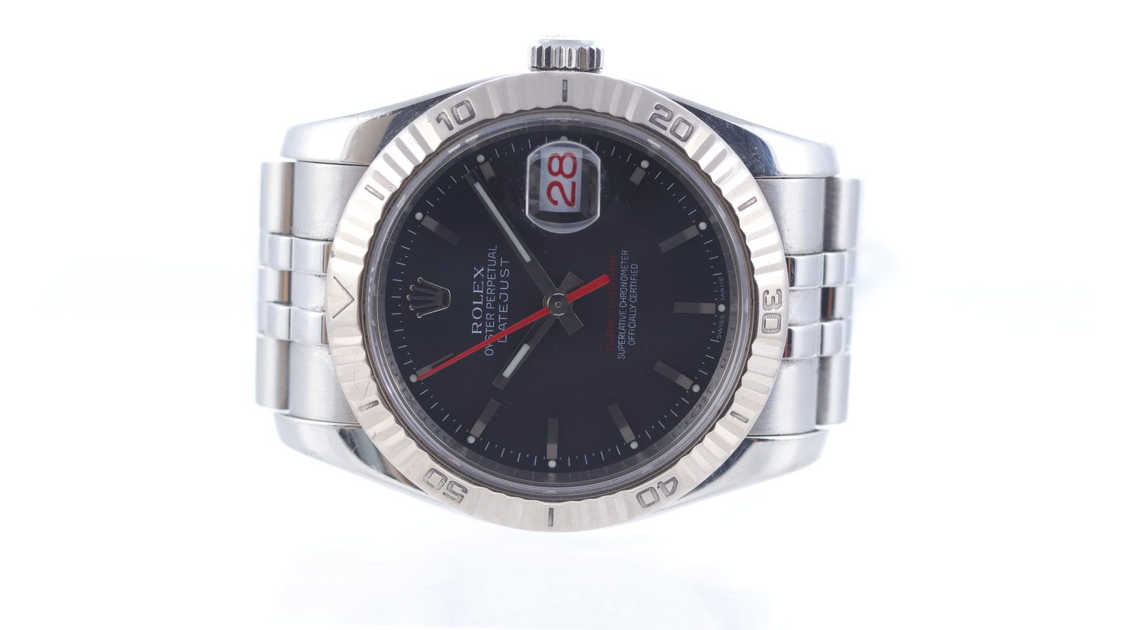 Rolex Datejust Turn-O-Graph Ref 116264 with Papers 2005 (1 of 6)