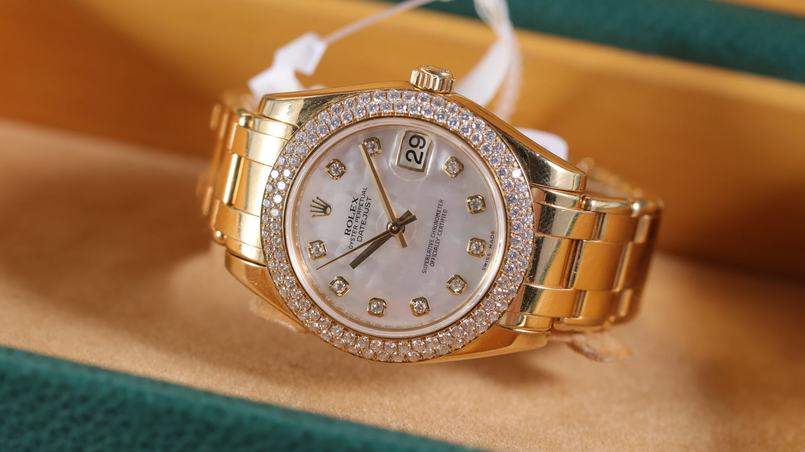 Rolex Lady Datejust Pearlmaster 18ct Ref 81208 with Box Circa 2007 (1 of 7)