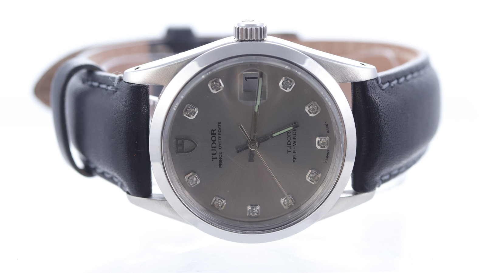 Tudor Prince Oysterdate Ref 74000 Circa 1960s: Brand: Tudor Model Name: Prince Oysterdate Reference: 74000 Movement type: Automatic Movement calibre: ETA 2824-2 Year: Circa 1960s Dial shape: Circular Dial colour: Silver Dial features: Diamond dot 