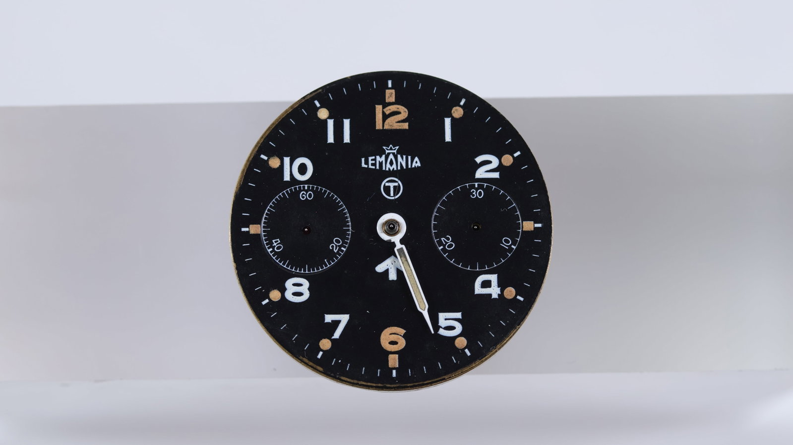 Vintage Lemania Military Dial Parts with Movement Circa 1950â€™s (1 of 6)
