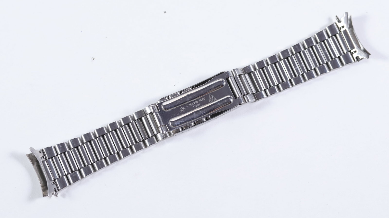 Vintage Omega 1171 Stainless Steel Bracelet (1 of 2)