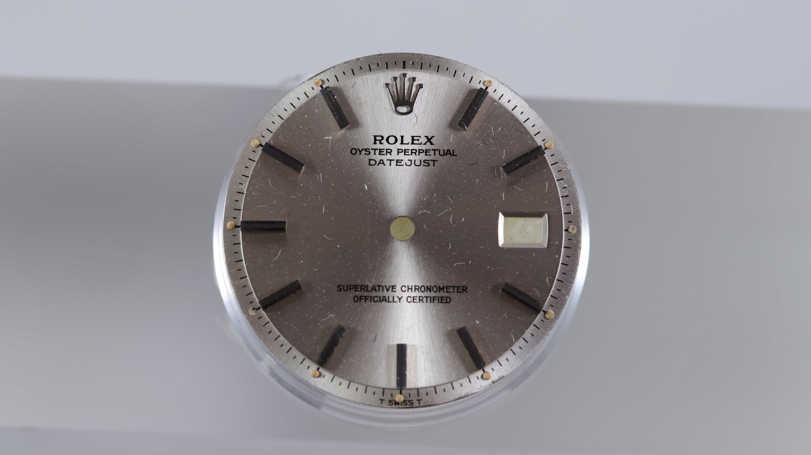 *To Be Sold Without Reserve* Vintage Rolex Datejust 36 Pie Pan Dial for Reference 1601/1603 (1 of 4)