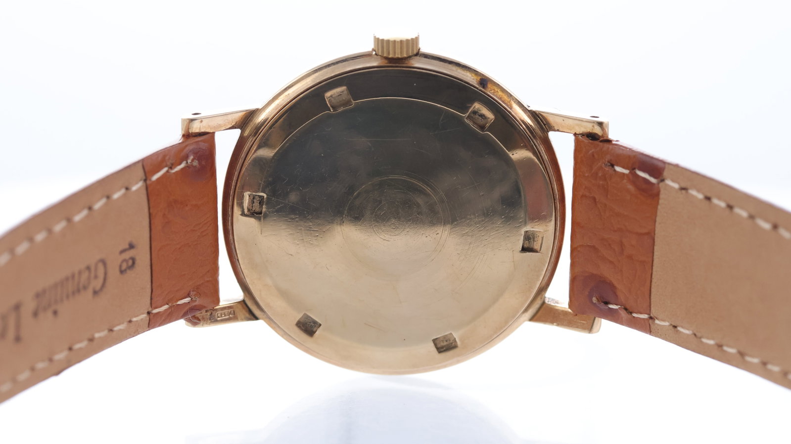 Marvin Dress Watch 9ct yellow gold Dennison Case with Box Circa 1960's - 6