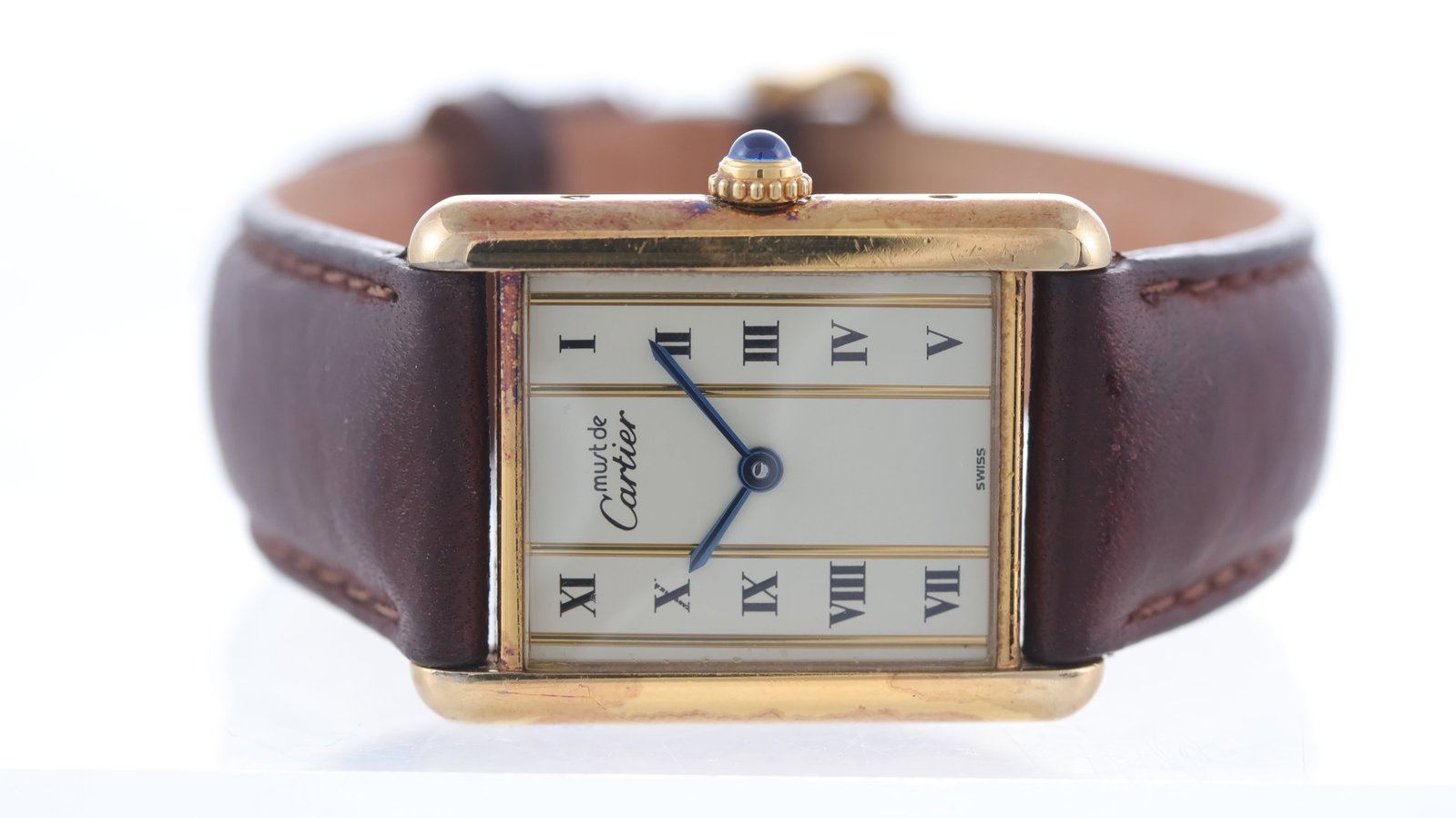 Cartier Must De Cartier Tank Ref 590005 with Papers 1991 (1 of 5)