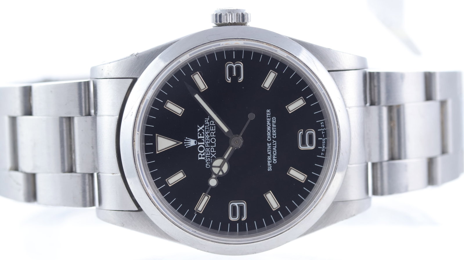 Rolex Explorer Reference 14270 'Slanted S Dial' Circa 1994 (1 of 5)