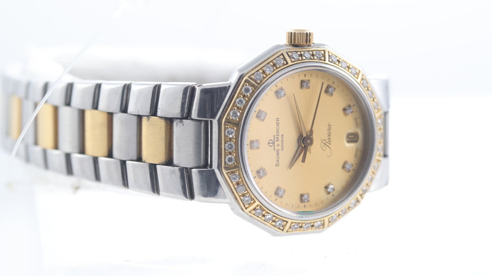 Baume & Mercier Riviera Steel & Gold Diamonds - 2