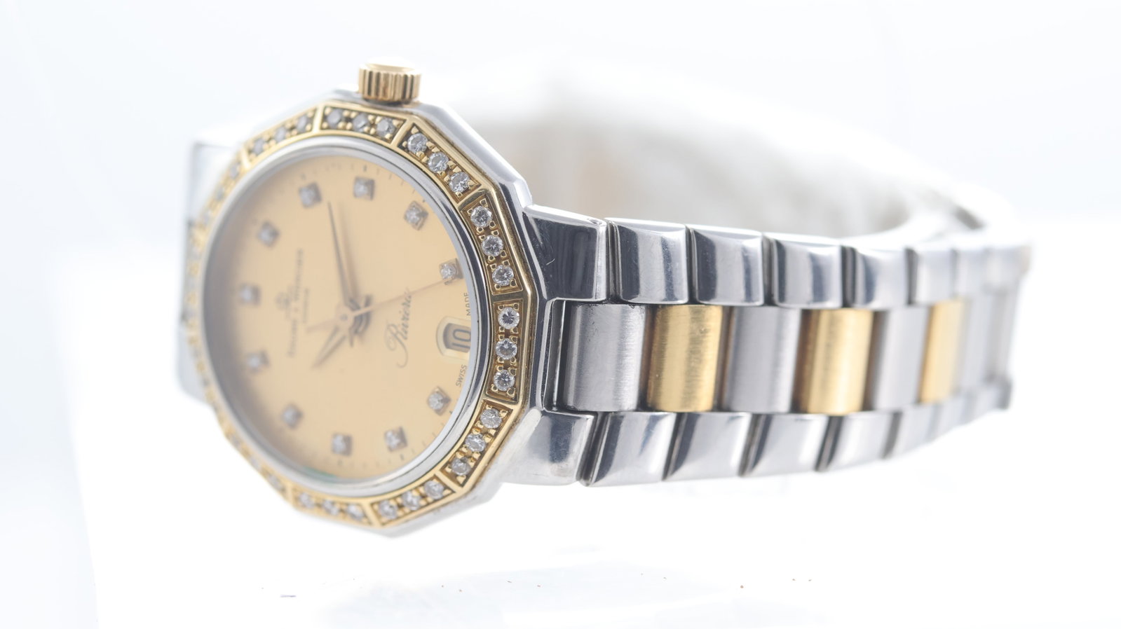 Baume & Mercier Riviera Steel & Gold Diamonds - 3