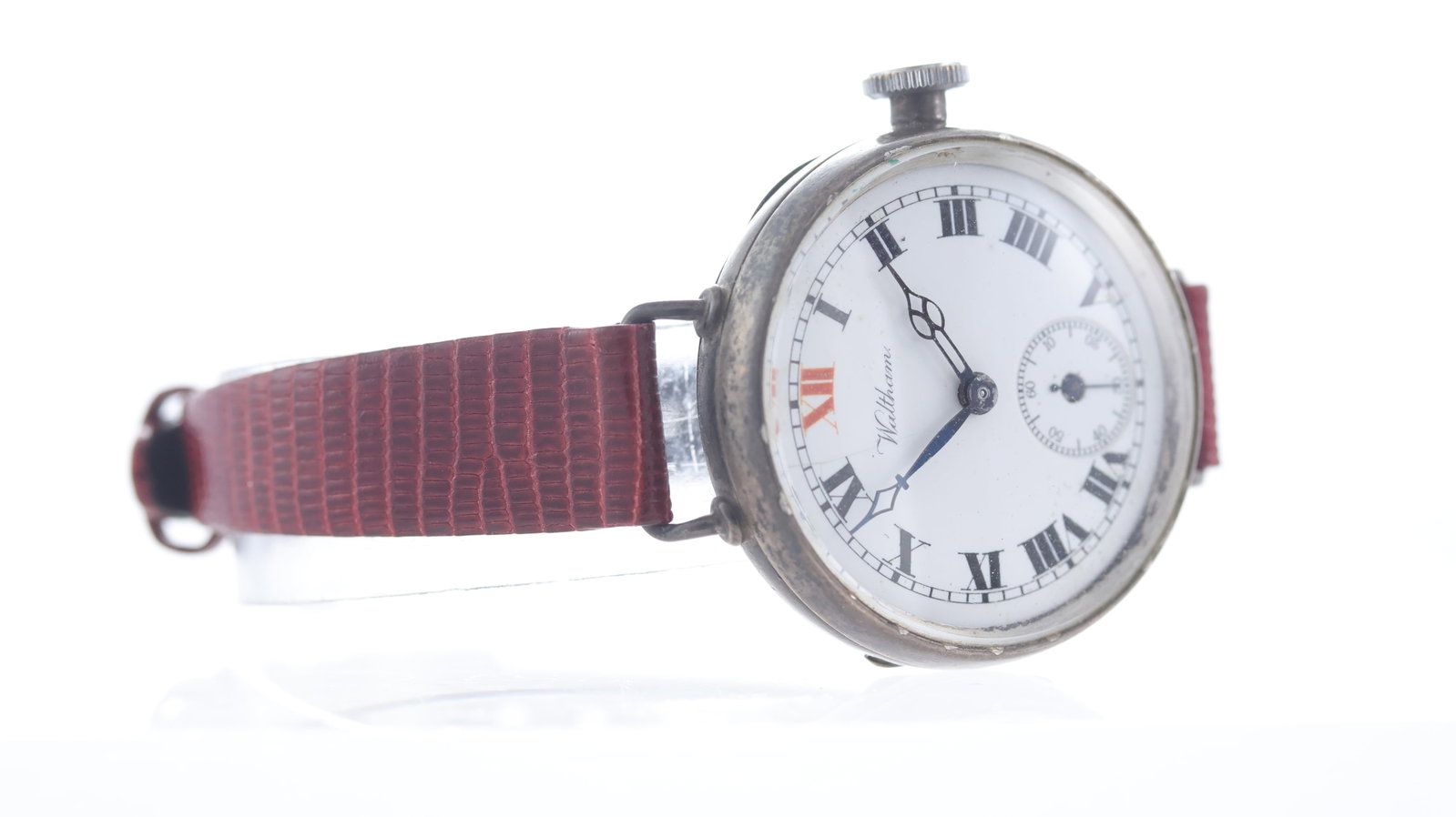 *To Be Sold Without Reserve* Vintage Silver Waltham Trench Watch - 2