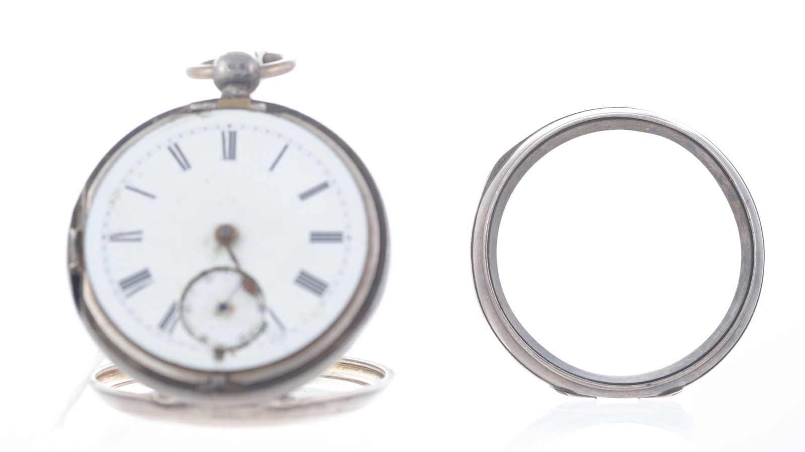 *To Be Sold Without Reserve* Silver Key Wound Pocket Watch - 2