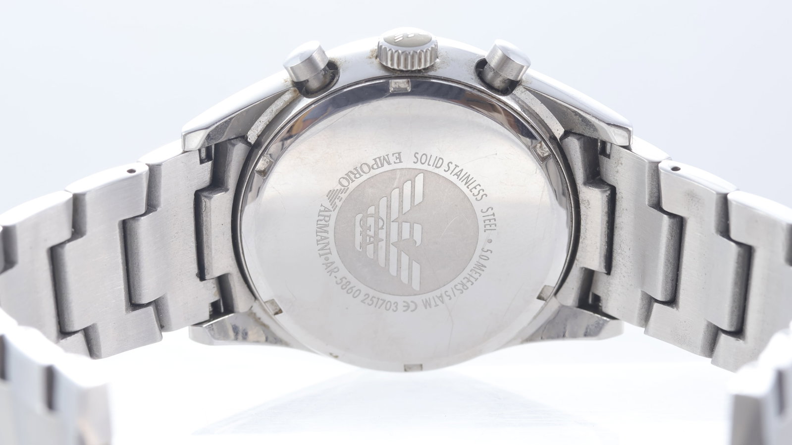 *To Be Sold Without Reserve* Emporio Armani Sportivo Quartz Chronograph Ref 5860 - 3