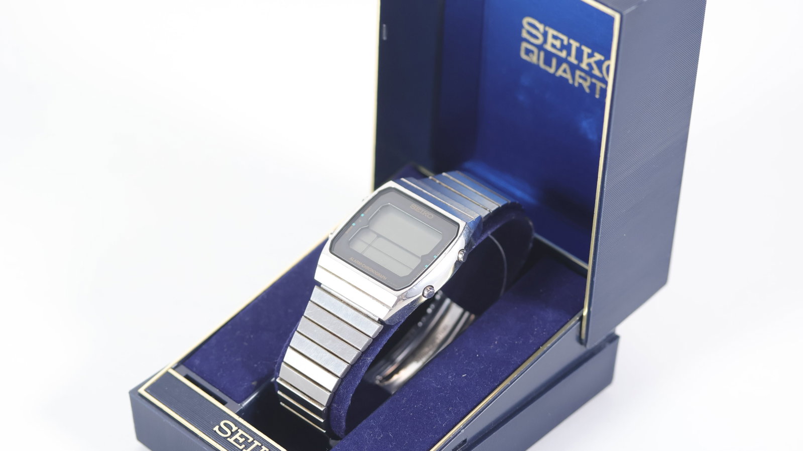 *To Be Sold Without Reserve* Seiko Running Man LCD Ref A714-5050 with Box - 5