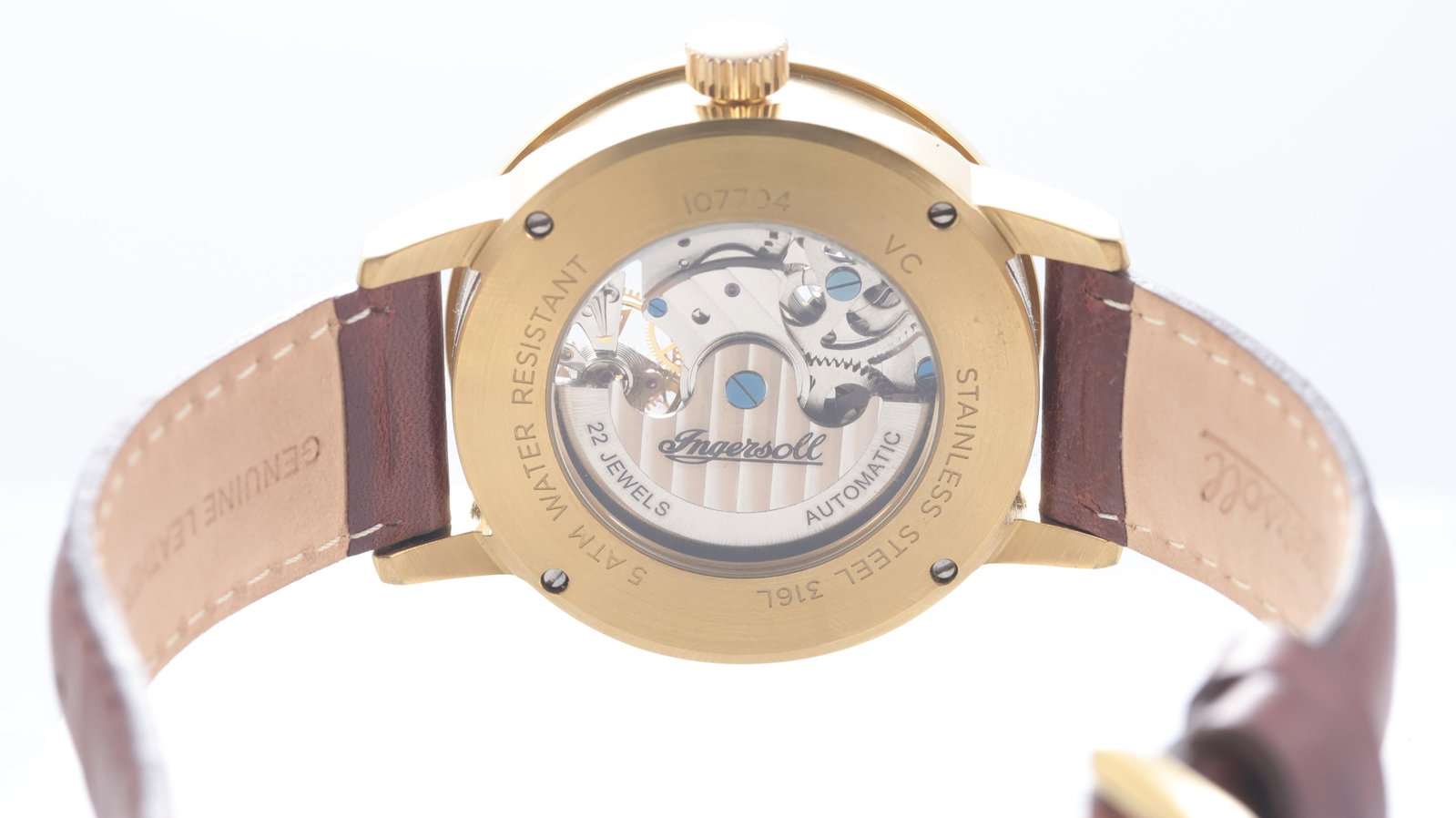 Ingersoll Dual Time Automatic Ref 316L with Box - 5