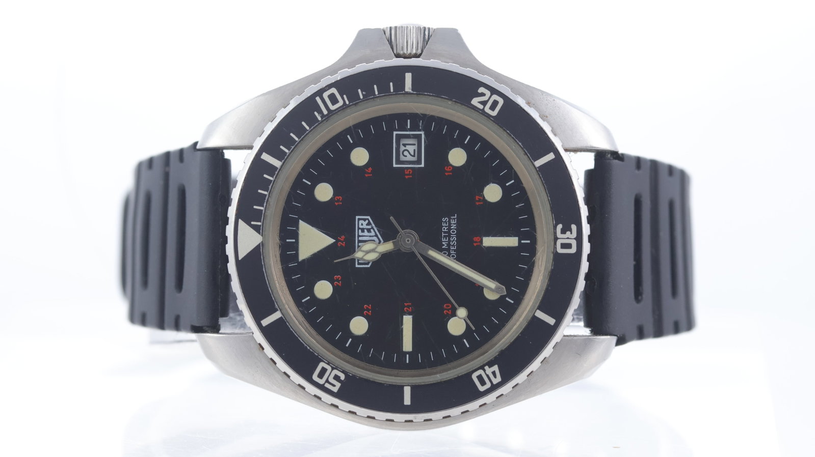 Vintage Heuer 200m 'Professionel' Ref 844 Mk1 Automatic Circa 1979 (1 of 5)