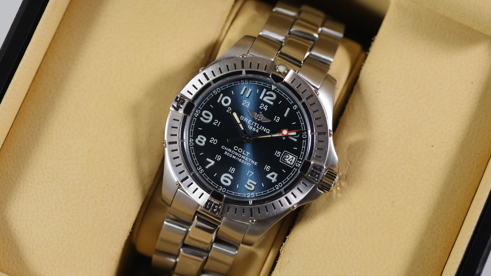 Breitling Colt Ref A74350 with Box and Papers 2004 (1 of 7)