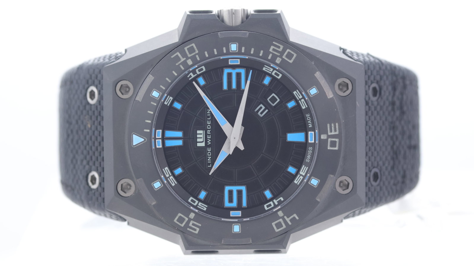 Limited Edition Linde Werdelin Hard Black III of 99 Ref HB111.BD with Papers 2016 & Pouch (1 of 5)