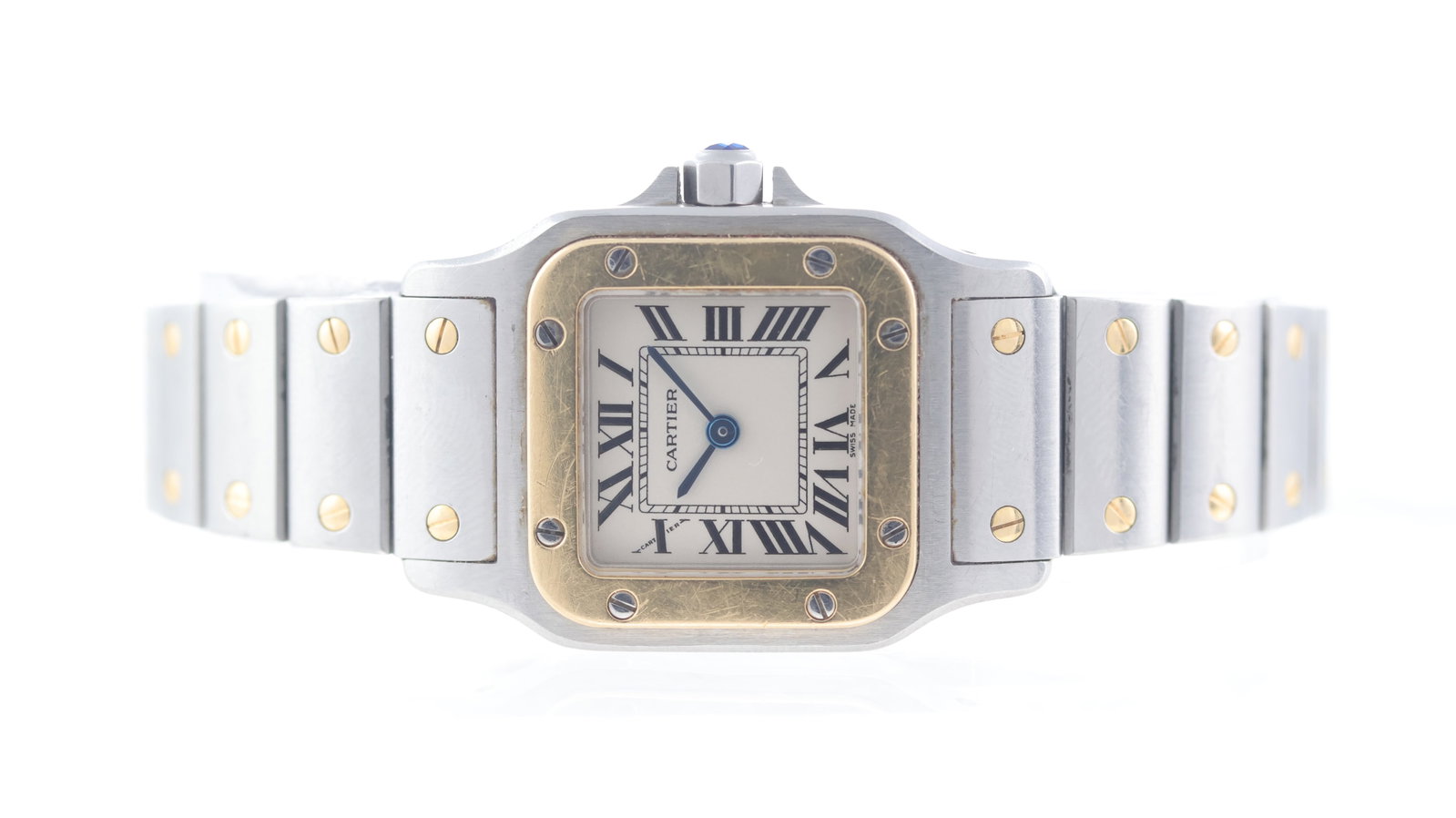 Ladies Cartier Santos Galbee Quartz Ref 1567 (1 of 5)