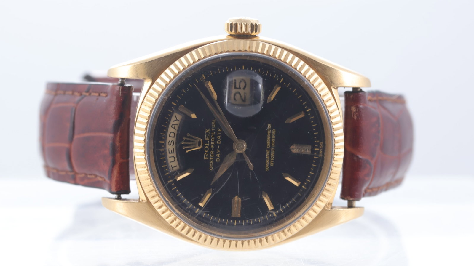 Vintage Rolex Day-Date 18ct yellow gold Ref 1803 Circa 1960 (1 of 9)