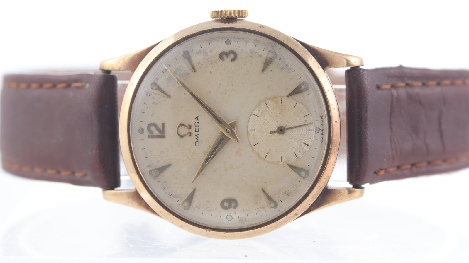 Vintage Omega Dress Watch Manual Wind 9ct Ref 13322 From 1954 (1 of 5)