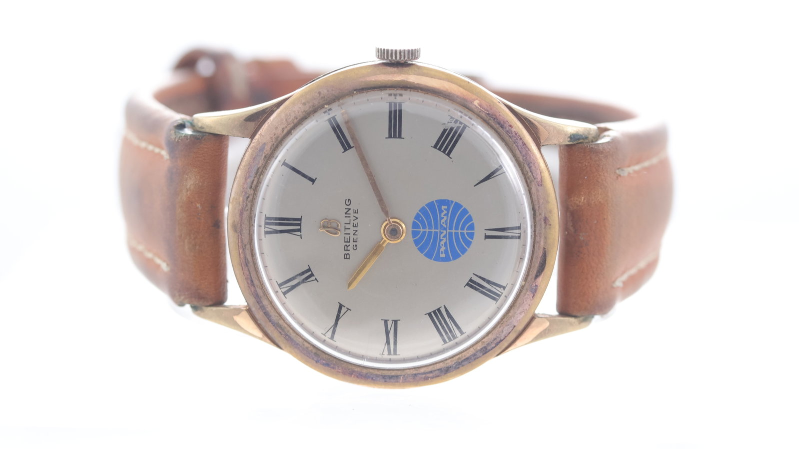 Breitling Vintage Dress Watch Pan Am Dial Circa 1950's (1 of 5)