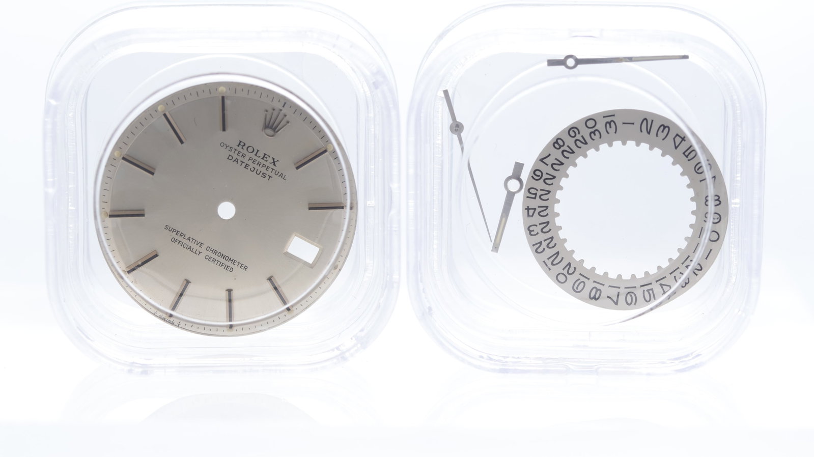 Rolex Datejust 1601/1603 Dial, Date Wheel & Handset: Rolex Datejust 1601/1603 Dial, Date Wheel & Handset. 36mm
