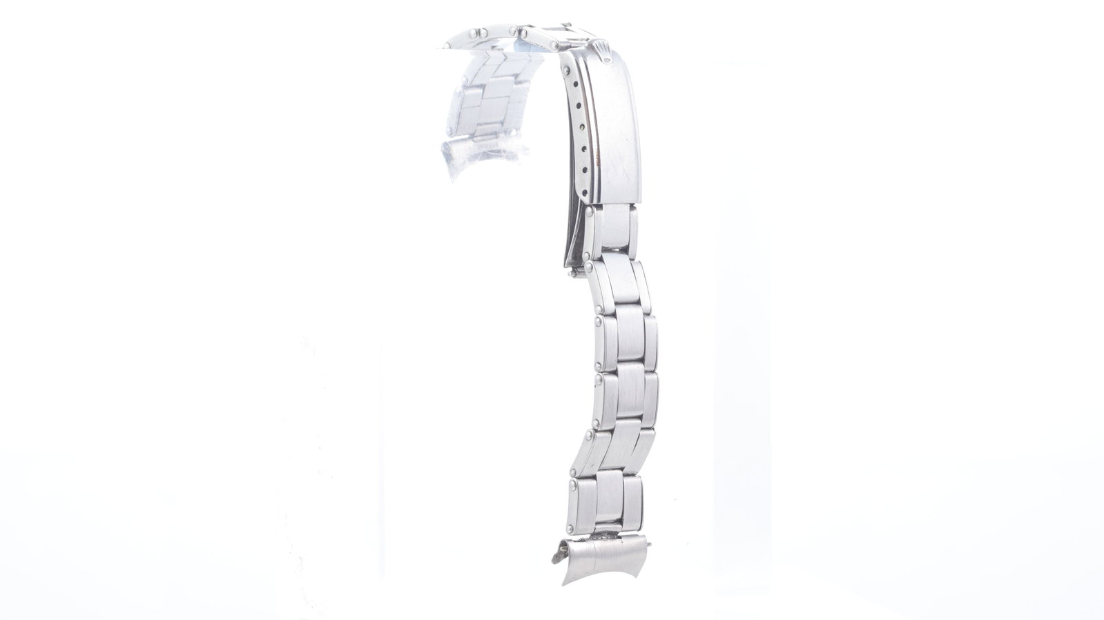 Vintage Rolex Revit Stretch Bracelet 19mm Stainless Steel: Vintage Rolex Revit Stretch Bracelet 19mm Stainless Steel, Made in England.