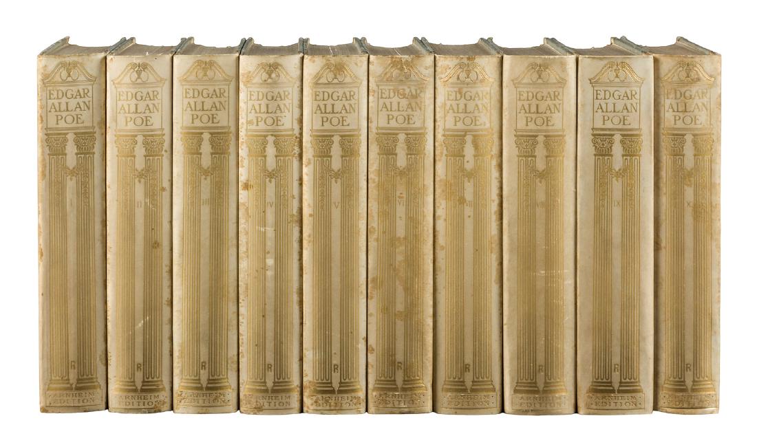 Poe's Works in 10 volumes, 1/500 sets (1 of 5)