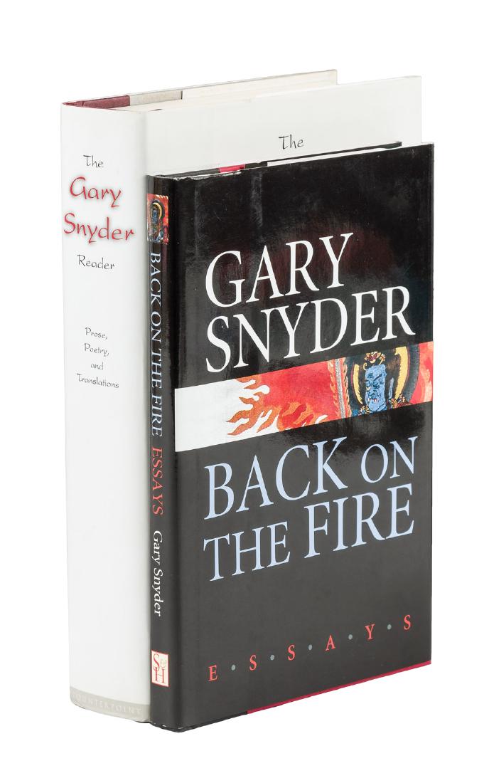 Two signed works by Gary Snyder (1 of 2)
