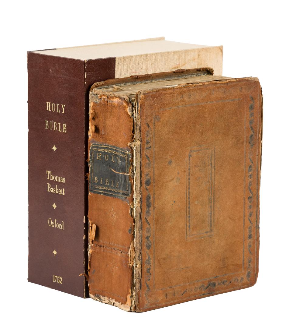 King James version of Bible 1752: Heading: (Bible in English) Author: Title: The Holy Bible, Containing the Old and New Testaments: Newly Translated out of the Original Tongues, and with the former Translations diligently compared an