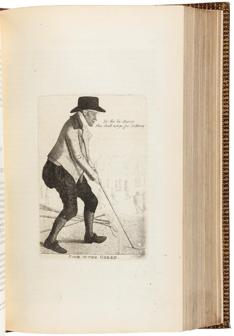 Cock o' the Green engraving (1 of 3)