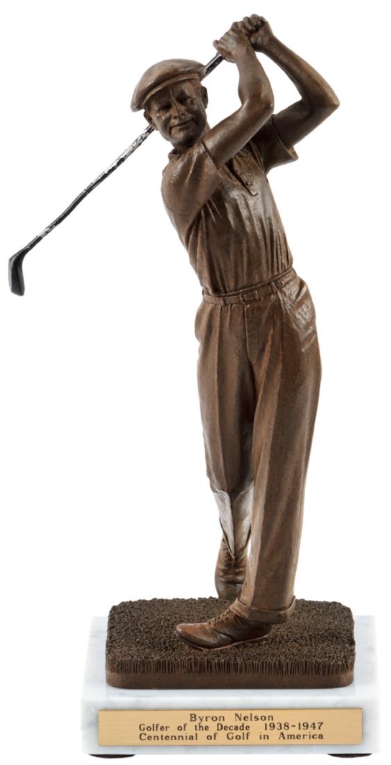 Byron Nelson Golfer of the Decade statue (1 of 1)