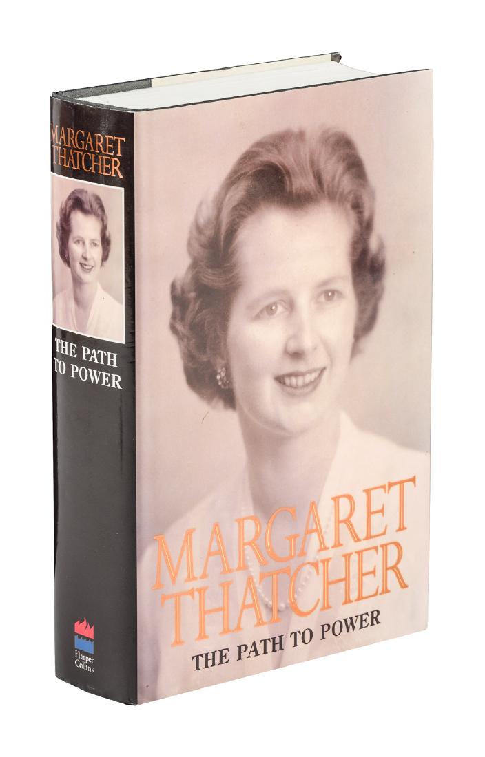 Margaret Thatcher The Path to Power signed (1 of 2)