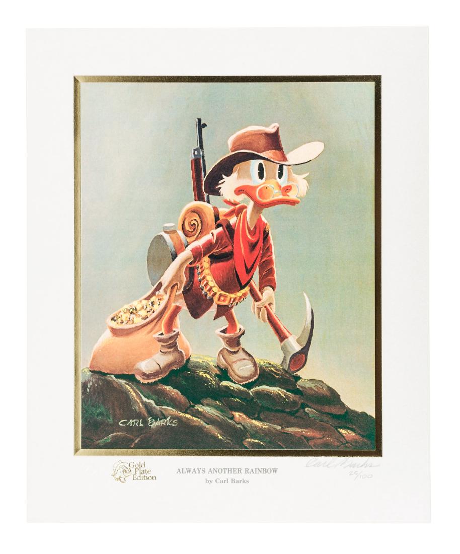 Carl Barks Donald Duck lithograph Always Another (1 of 3)