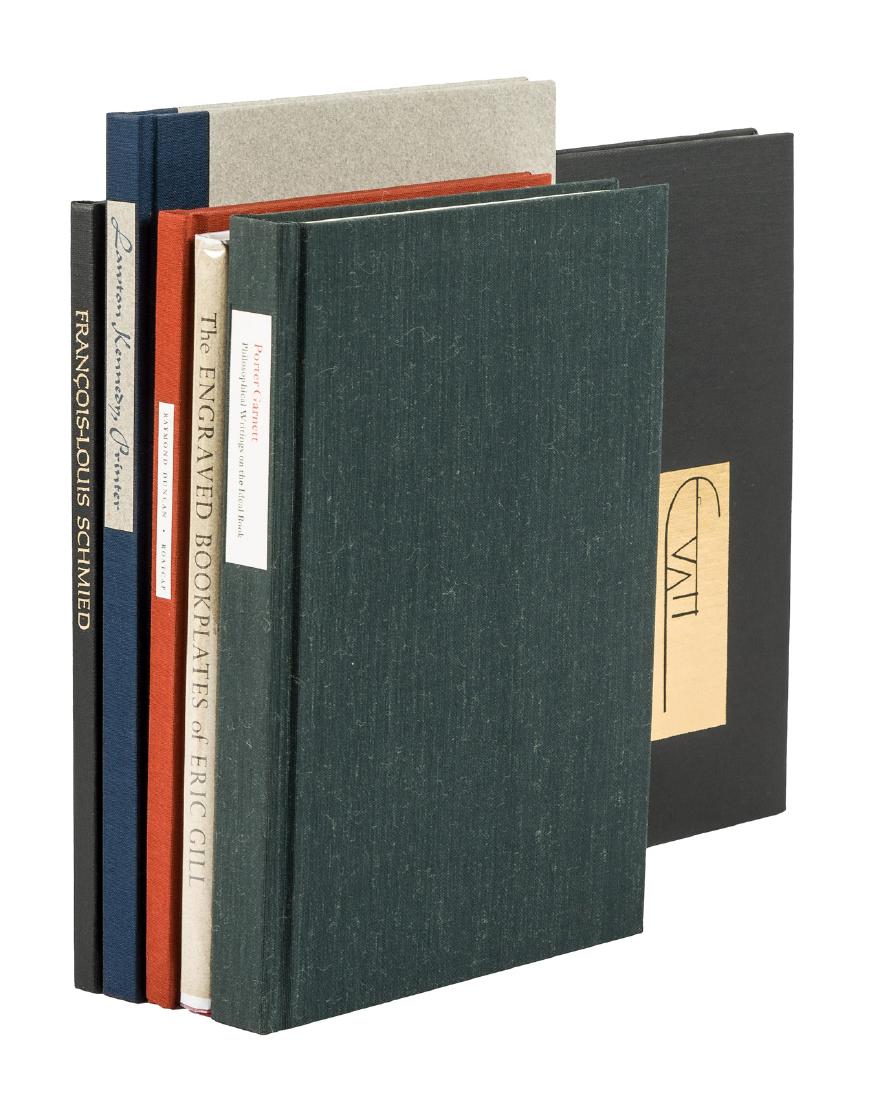 Five fine press volumes on books and printing (1 of 1)