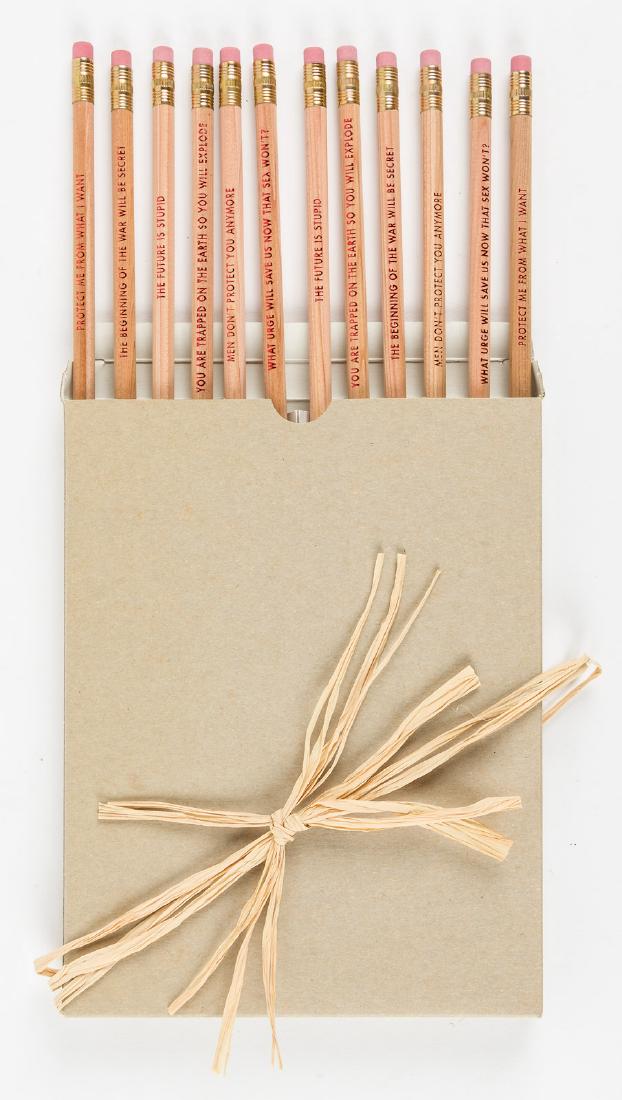 Jenny Holzer Survival Series 1991: Heading: Author: Holzer, Jenny Title: Survival Series Place Published: [Buffalo, New York] Publisher:Albright-Knox Gallery Date Published: 1991 Description: One dozen unsha