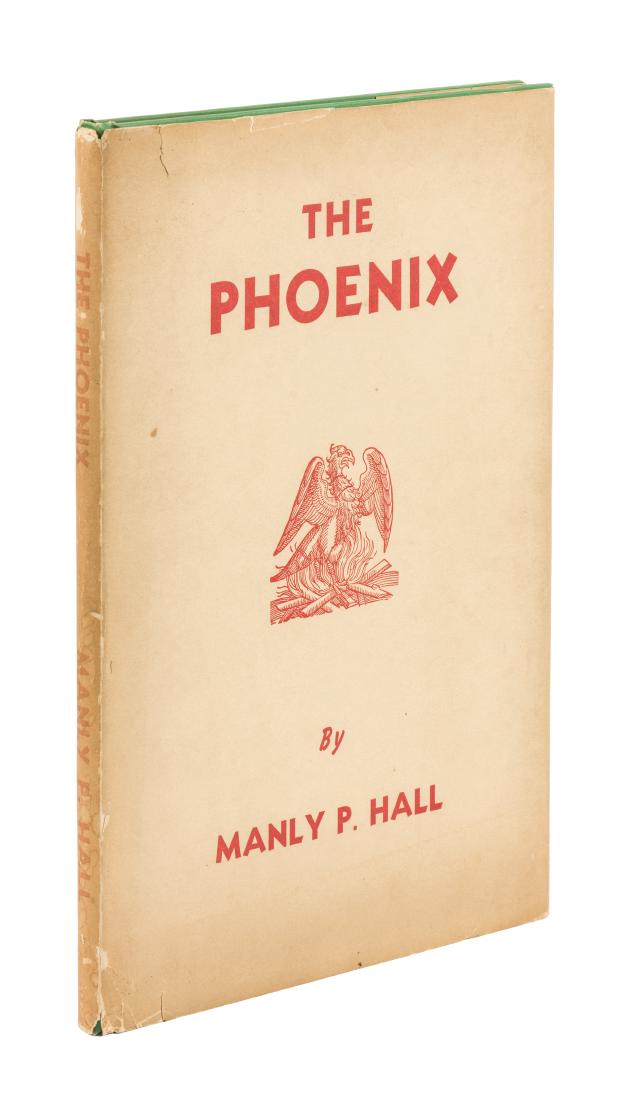 Manly Palmer Hall The Phoenix: Heading: Author: Hall, Manly Palmer Title: The Phoenix: An Illustrated Review of Occultism and Philosophy Place Published: Los Angeles Publisher:Philosophical Research Society Date Published: </