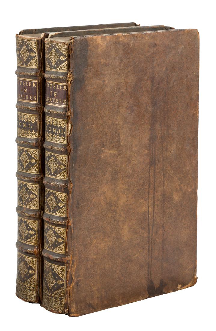 J.B. Cotelier, SS. patrum qui temporibus apostolicis: Heading: Author: Cotelier, Jean Baptiste Title: SS. patrum qui temporibus apostolicis floruerunt: Barnabae, Clementis, Hermae, Ignatii, Polycarpi opera edita et inedita, vera, & supposititia : una? cu