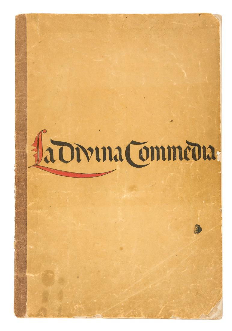 La Materia Della Divina Commedia 1855 (1 of 8)
