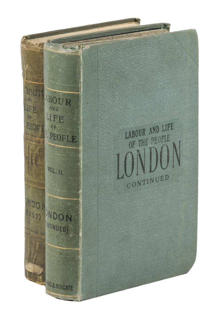Labour and Life of the People of London: Heading: Author: Booth, Charles, editor Title: Labour and Life of the People. Volume 1: East London [&] Volume 2: London Continued Place Published: London Publisher:Williams and Norgate Date Pub