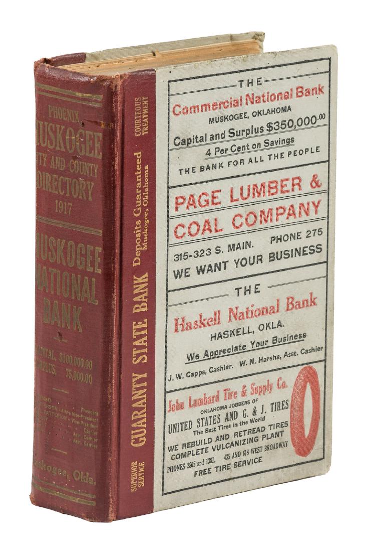 1917 Muskogee, OK City Directory (1 of 1)