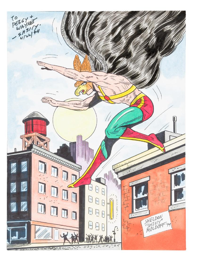 Original Hawkman art by Sheldon Moldoff (1 of 1)