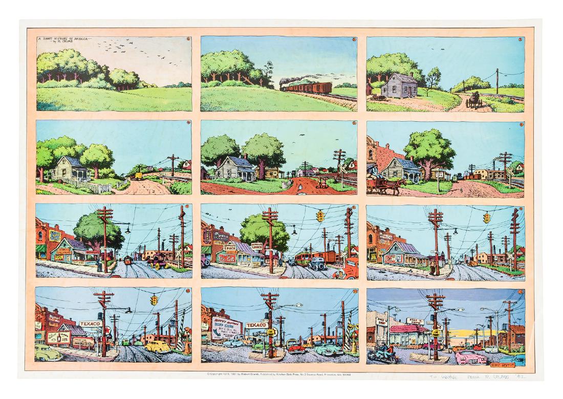 Signed R. Crumb Short History of America (1 of 1)