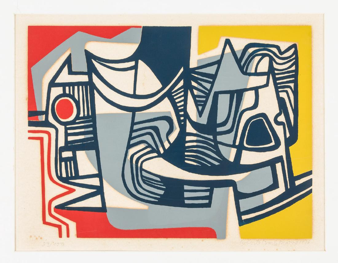 Roberto Burle Marx serigraph (1 of 2)