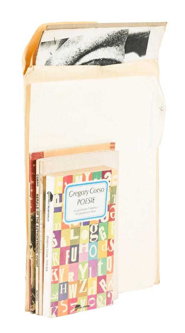 Collection of Beat related books and ephemera w/signed (1 of 6)