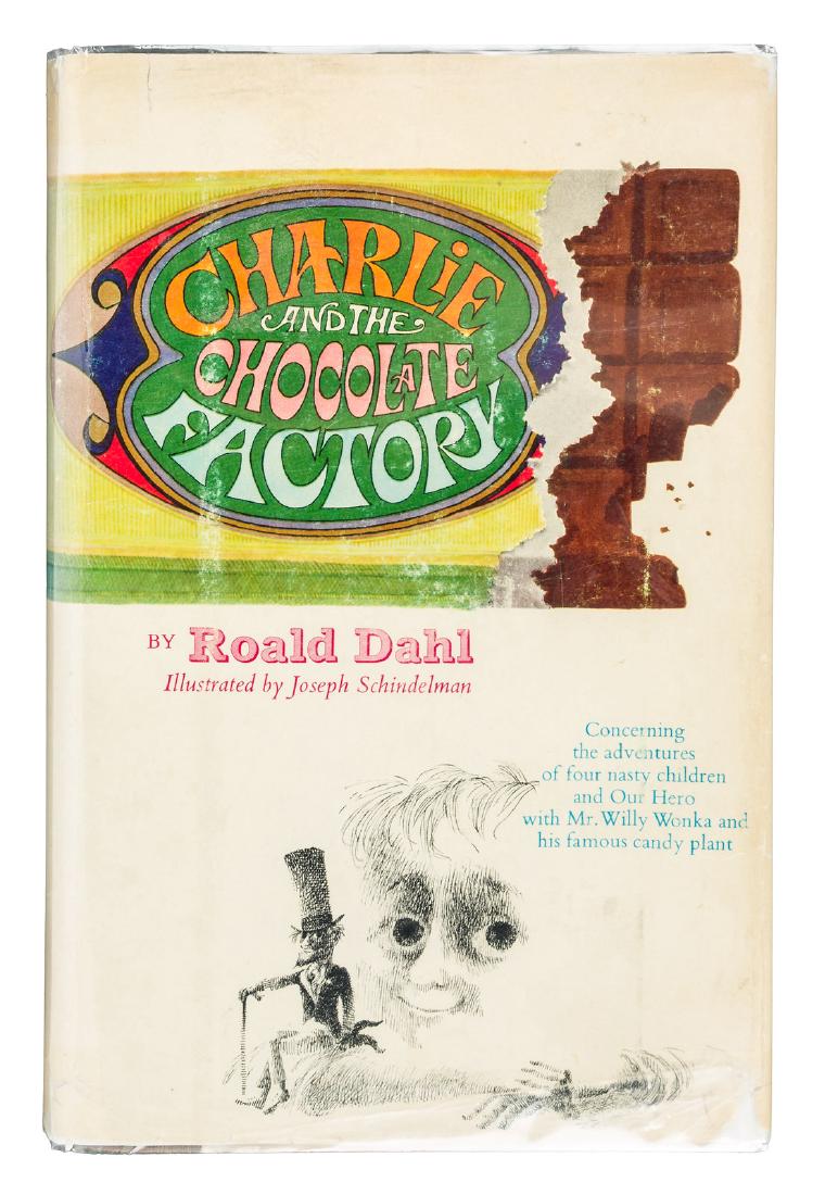 Charlie & Chocolate Factory signed by Roald Dahl (1 of 2)