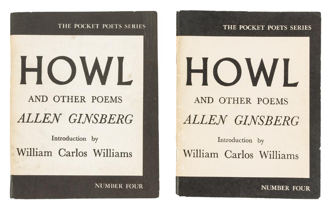 Two editions of Allen Ginsberg's Howl (1 of 1)