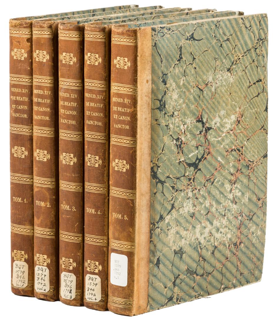 Pope Benedict XIV, de servorum Dei (1 of 4)